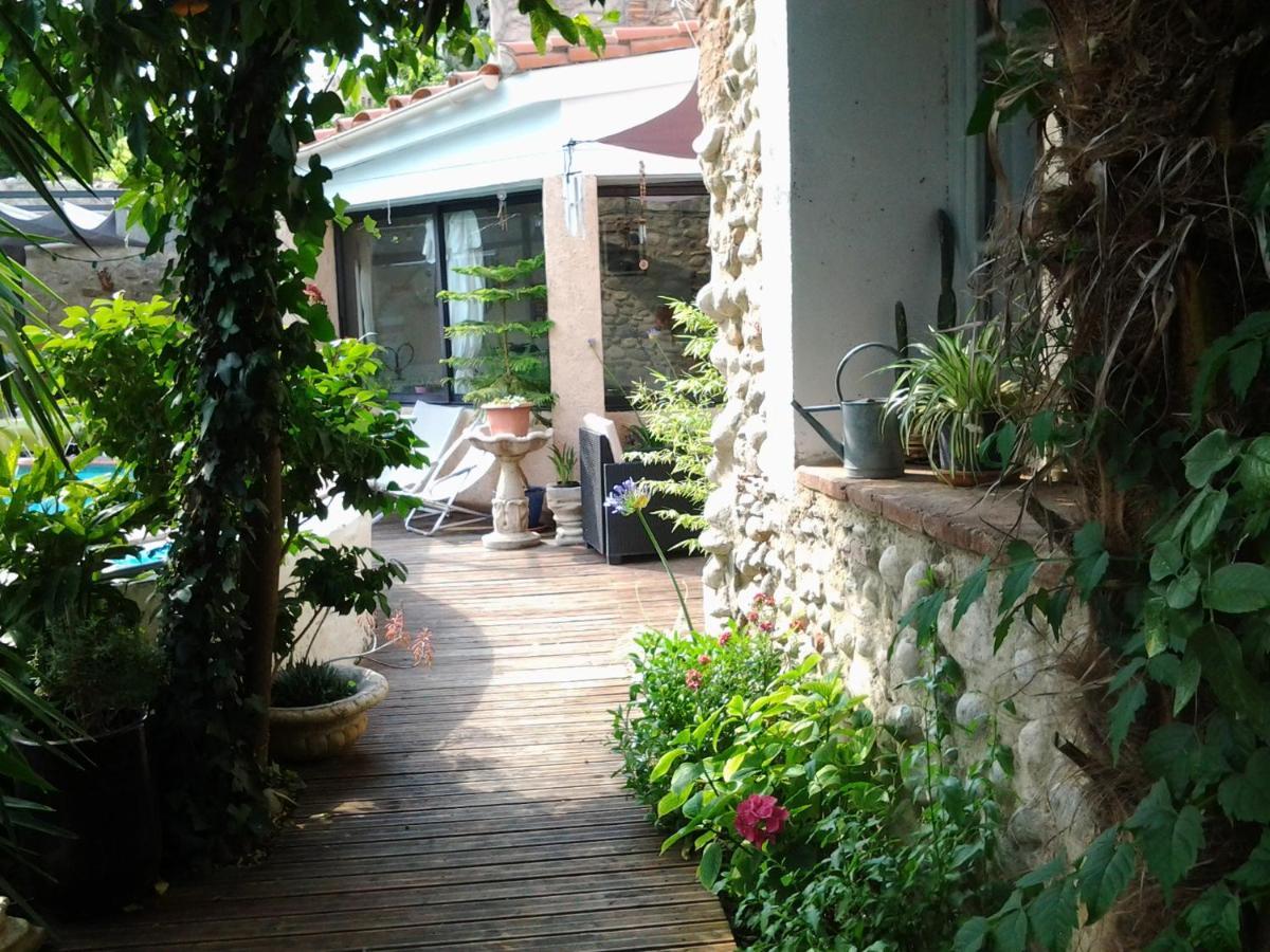 Belle Maison De Caractere Dans Village Et Sa Piscine Privee 7 Pers- 3 Chambres - 12 Rue Emile Zola Millas Exterior photo